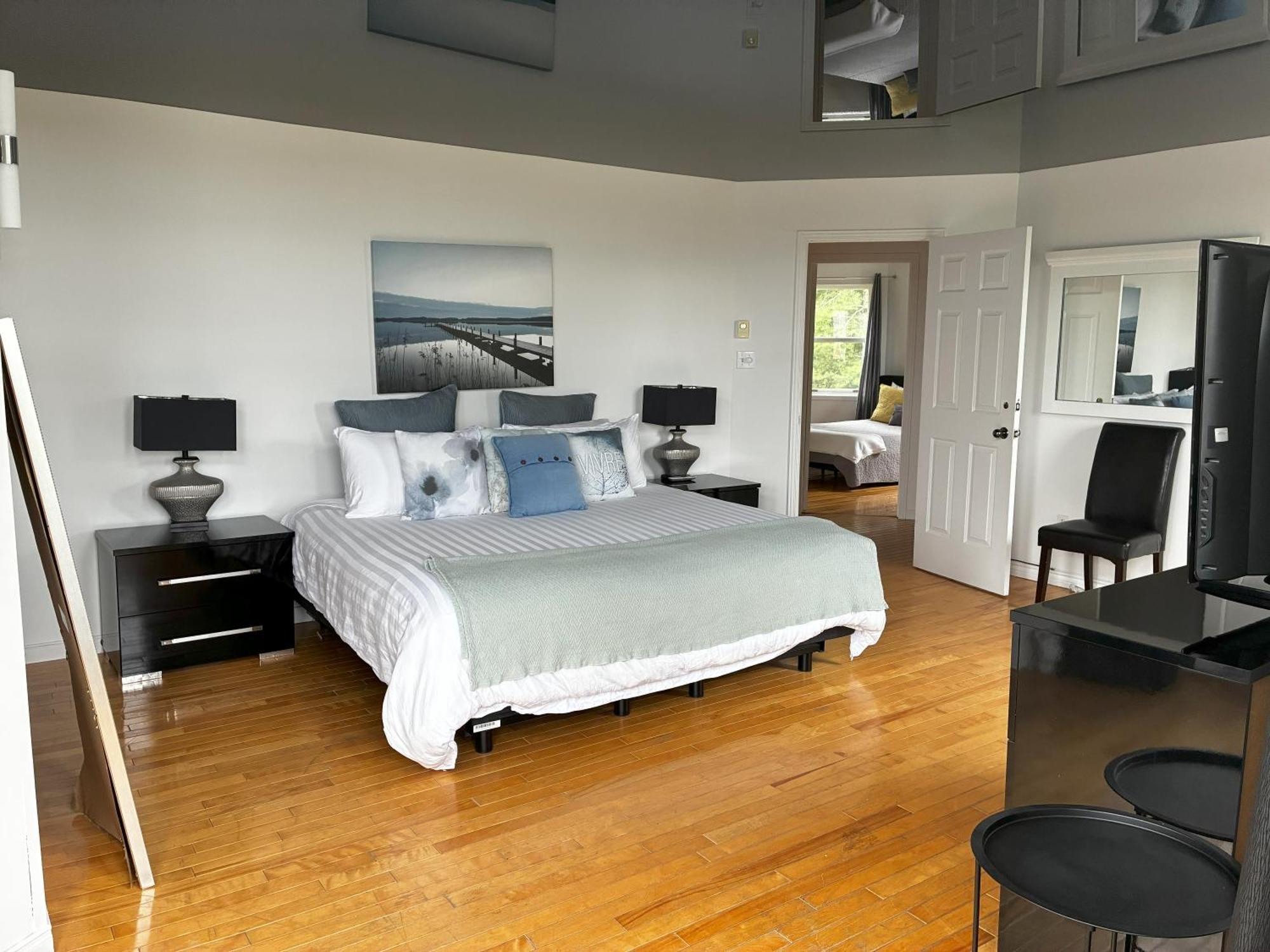 Location Au Sommet Du Lac Magog Exterior photo